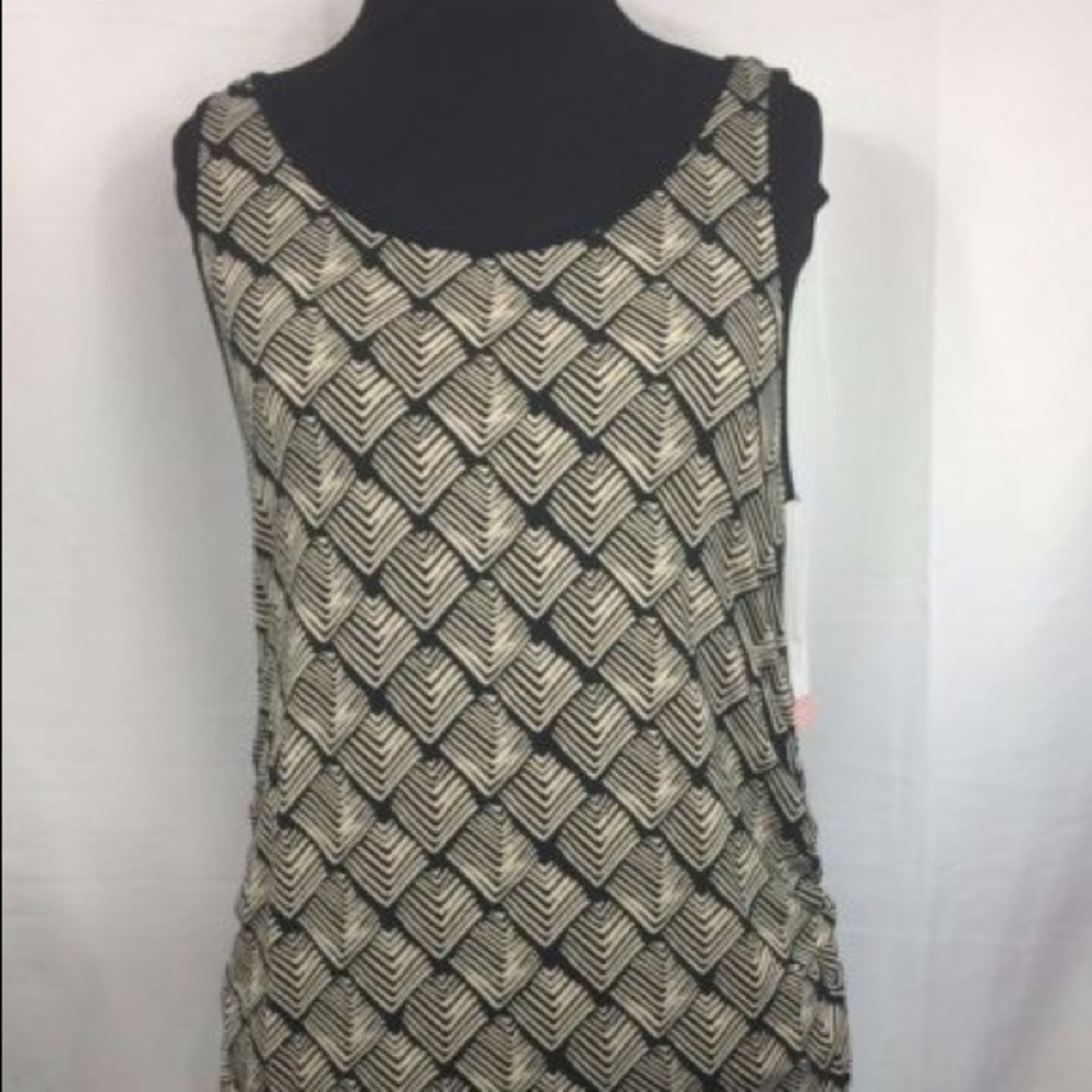 NWT Liz Lange Sleeveless Maternity Dress Diamond