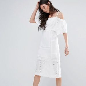 *Brand New* Free People | White Off Shoulder Dress