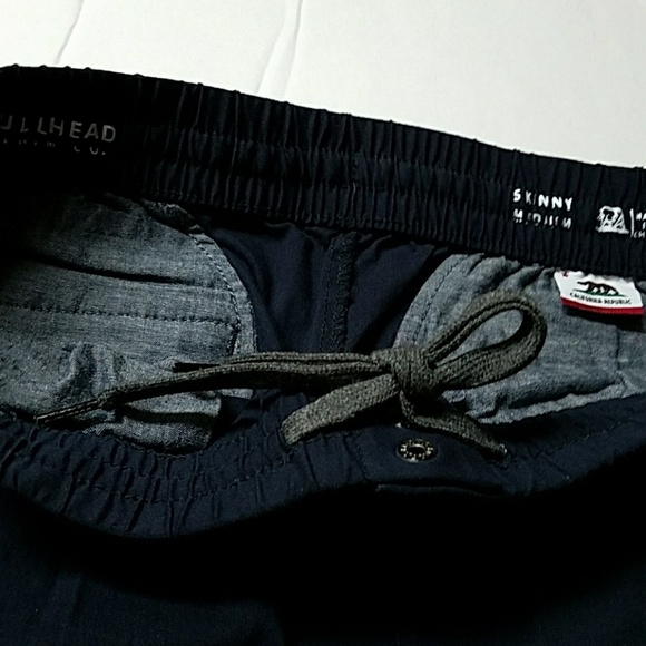NWOT Navy Blue Skinny Joggers - Picture 3 of 7