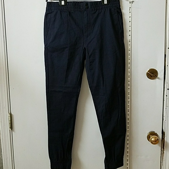 NWOT Navy Blue Skinny Joggers - Picture 6 of 7