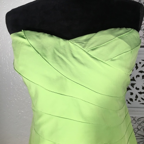 Arden B Limelight Strapless Dress - Picture 2 of 8