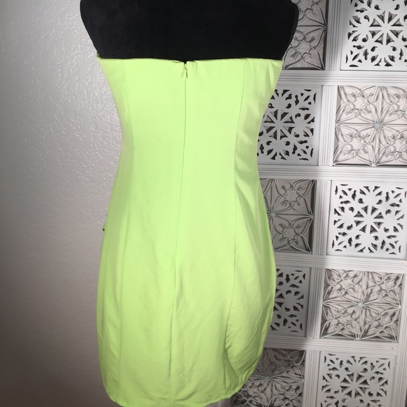 Arden B Limelight Strapless Dress - Picture 6 of 8