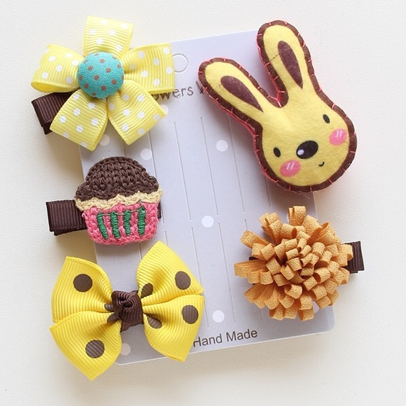 20pc Handmade Hair Clips - Picture 5 of 8