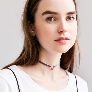 Delicate Circle Choker Necklace