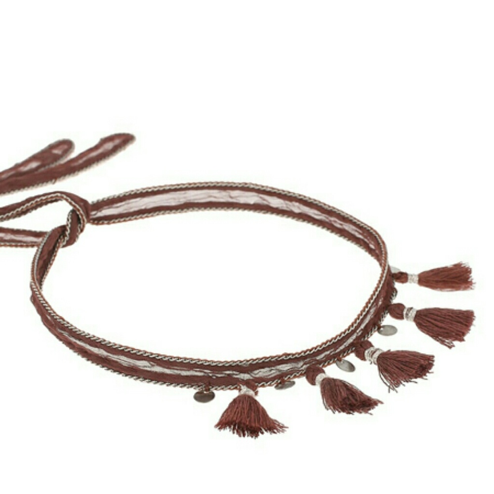 Anthropologie choker Brown