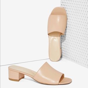 Maryam Nassir Zadeh Nude Leather Sophie Slides