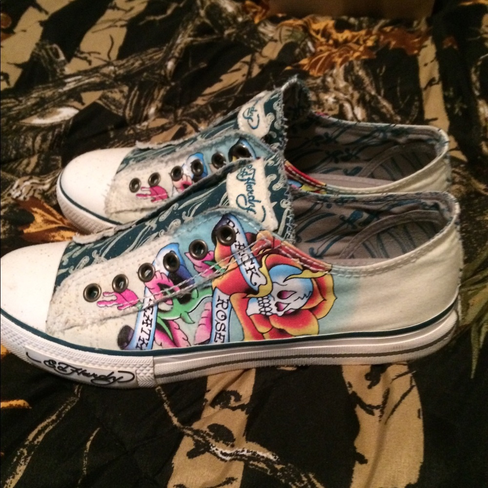 Authentic Ed Hardy sneakers