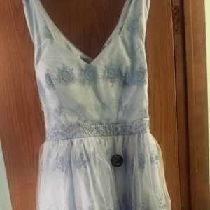 BLUE LACE DRESS