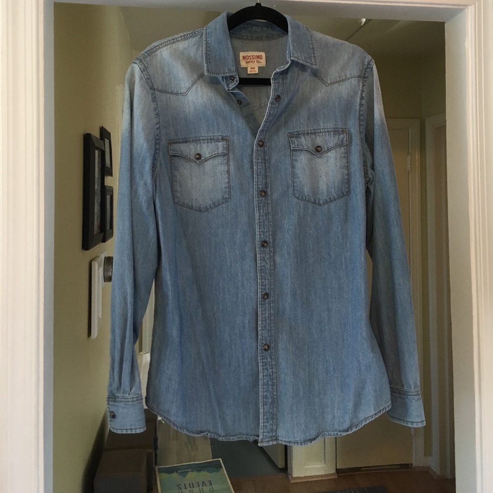 Men's denim shirt