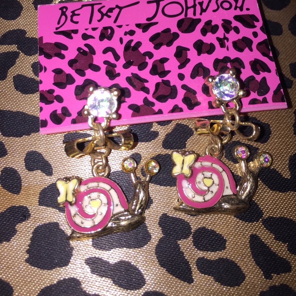Betsey Johnson earrings