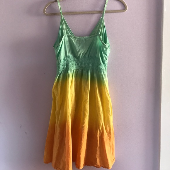 Ombré color block summer dress - Picture 2 of 2