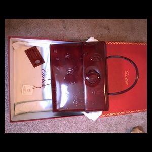 Cartier Happy Birthday Bag & matching wallet both