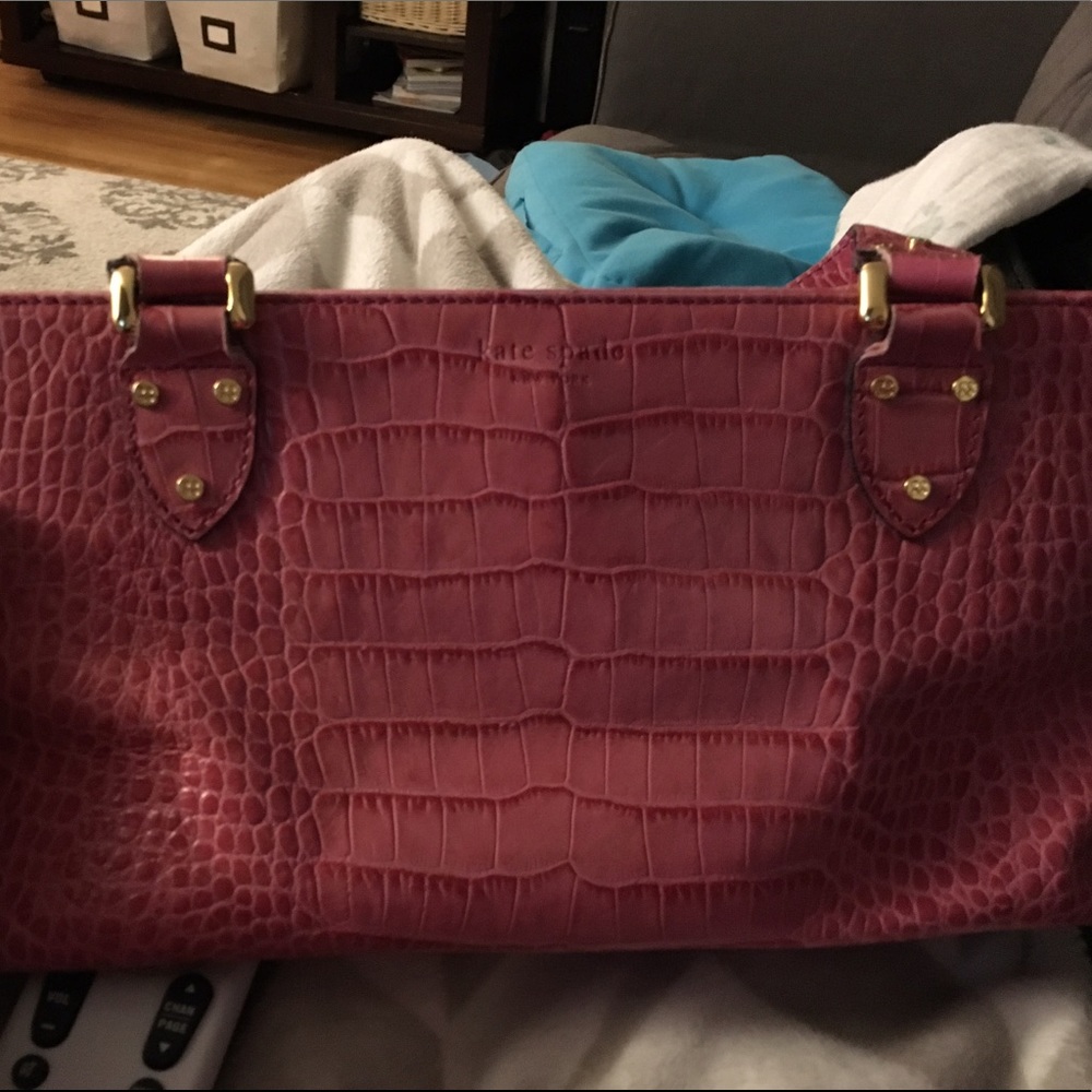 Kate Spade hot pink leather purse!