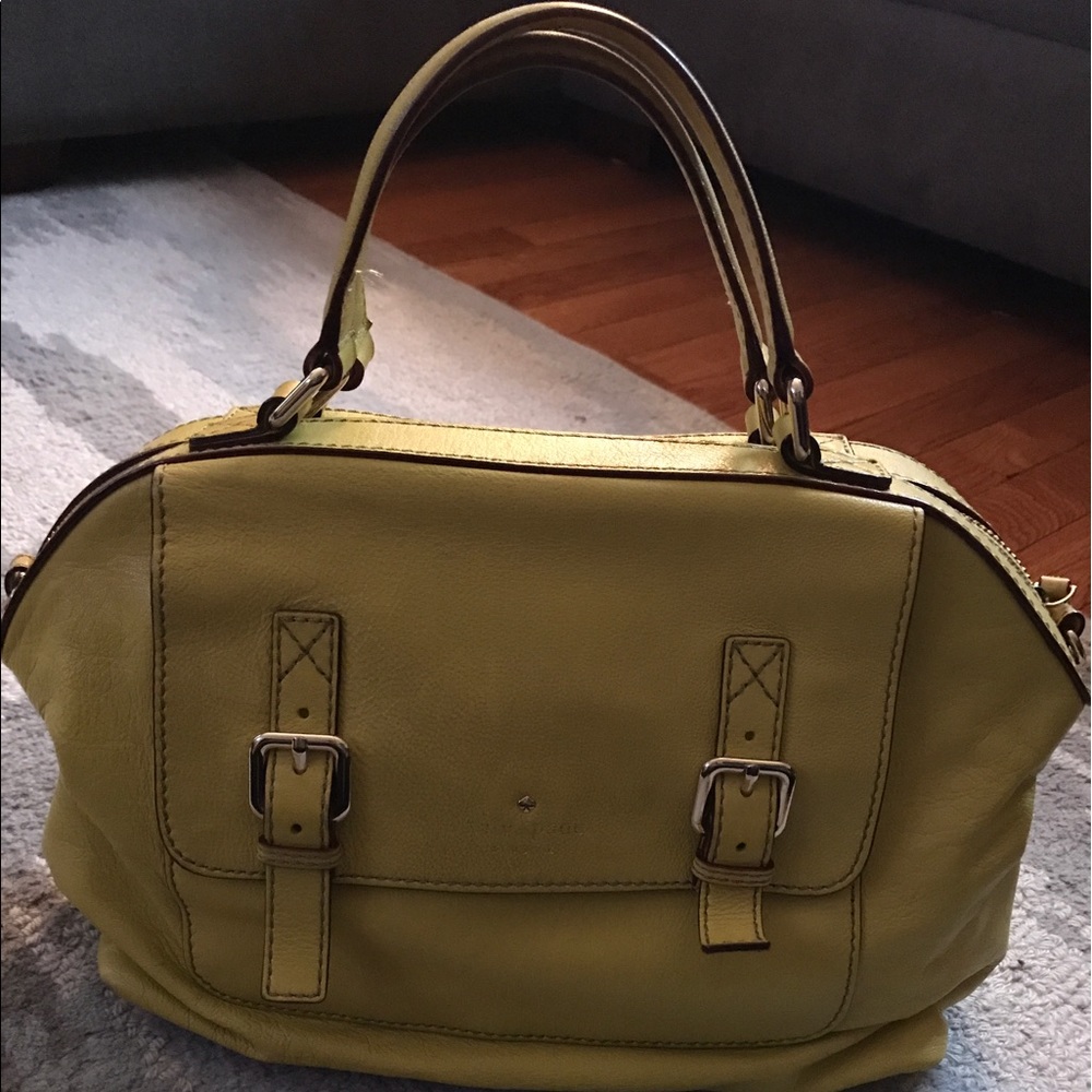 Kate Spade top handle leather bag