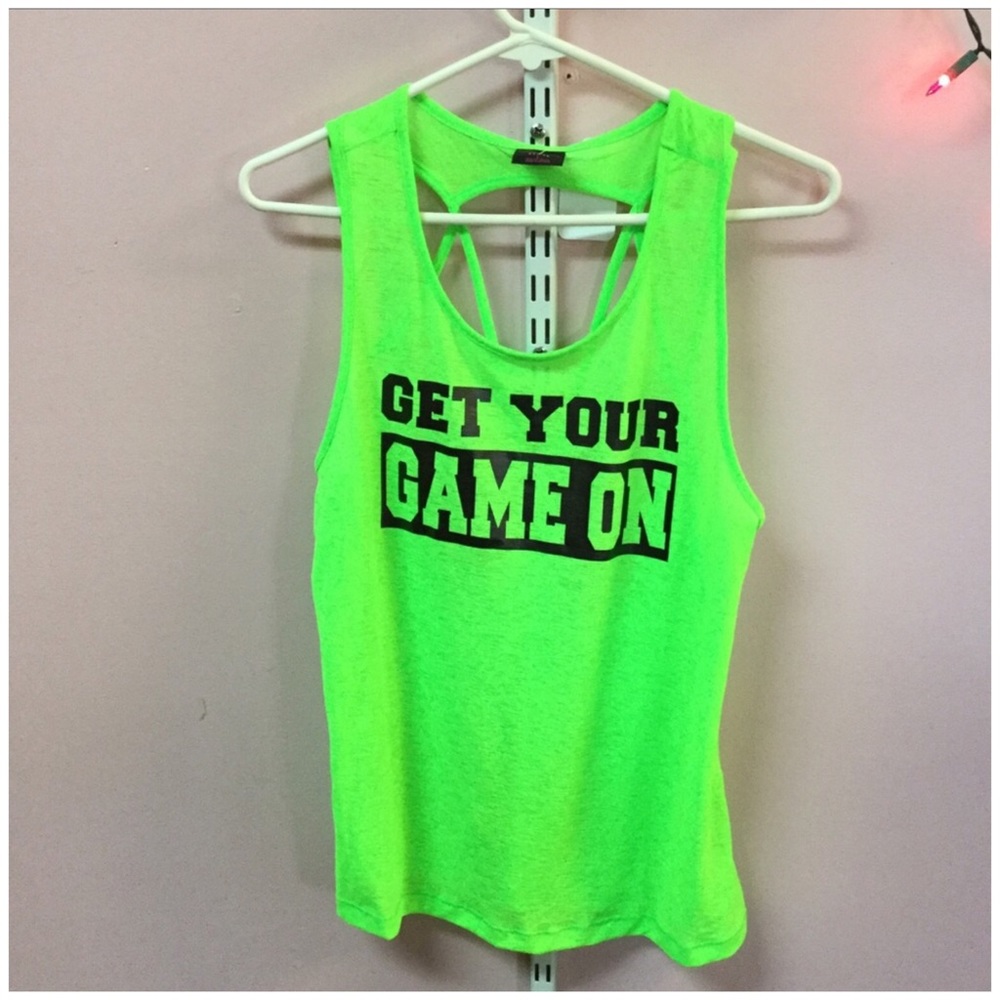 Game On Workout Tank - Picture 1 of 2