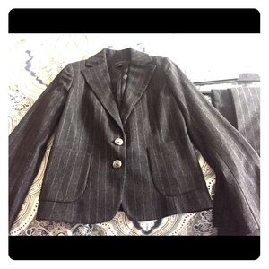 Wool Cashmere blend Banana Republic pant suit.