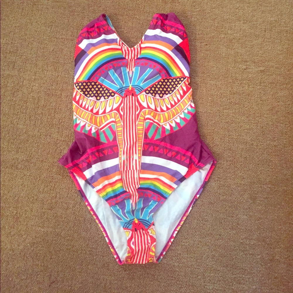 One piece bathing suit