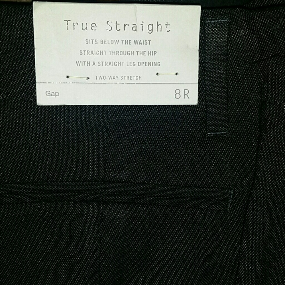 Straight leg dress pants