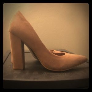 Steve Madden Suede Block Heels
