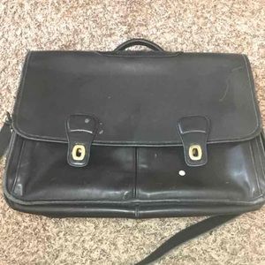Black coach purse / bag / handbag / briefcase