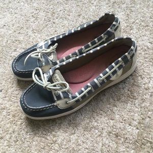 Sperry Angelfish Slip Ons - worn only once!