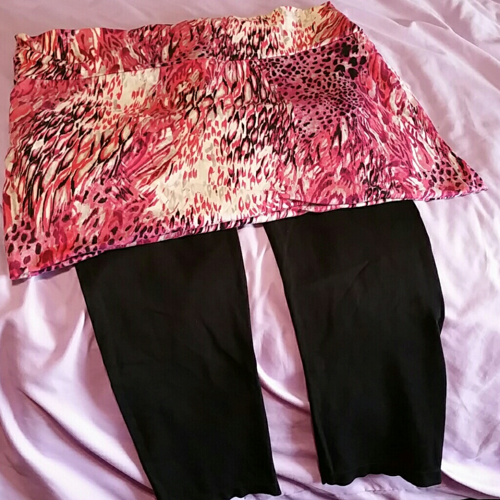 2X very stretchy skirt
