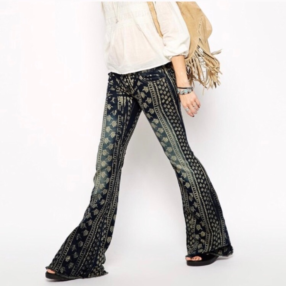 Free people Bali flare jeans