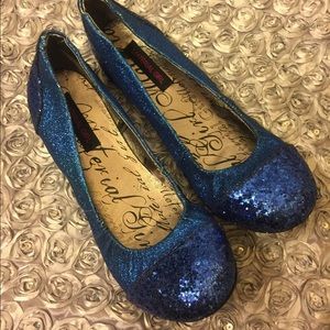 Sparkle ballet flats