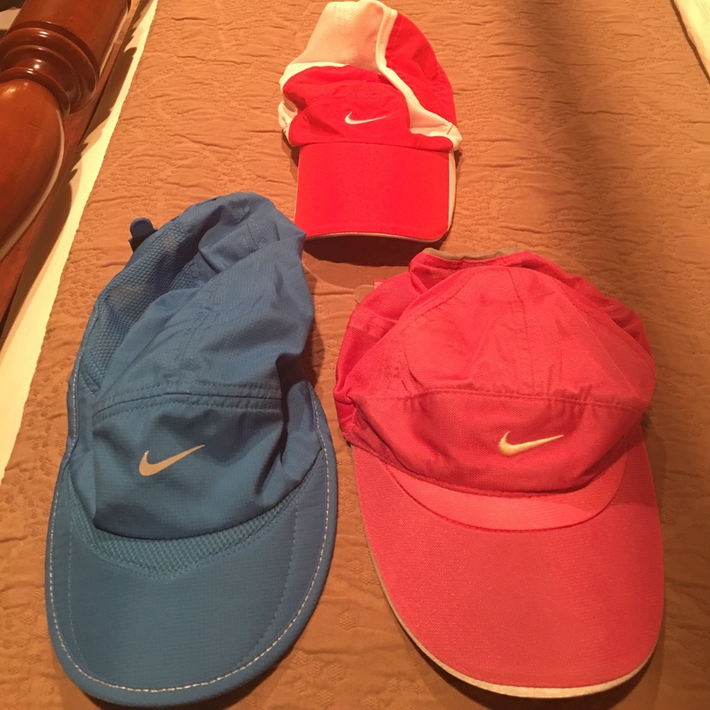 3 Nike adjustable fit dry hats