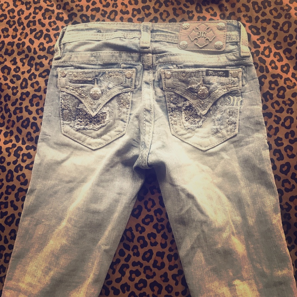 Girls miss me capris