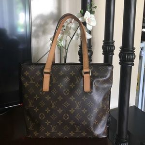 Authentic Louis Vuitton Cabas Piano