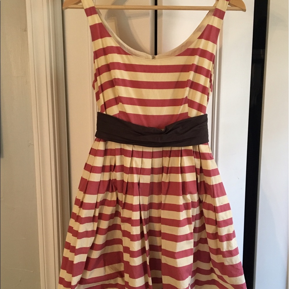 Anthropologie stripe Corey Lynn Calter dress
