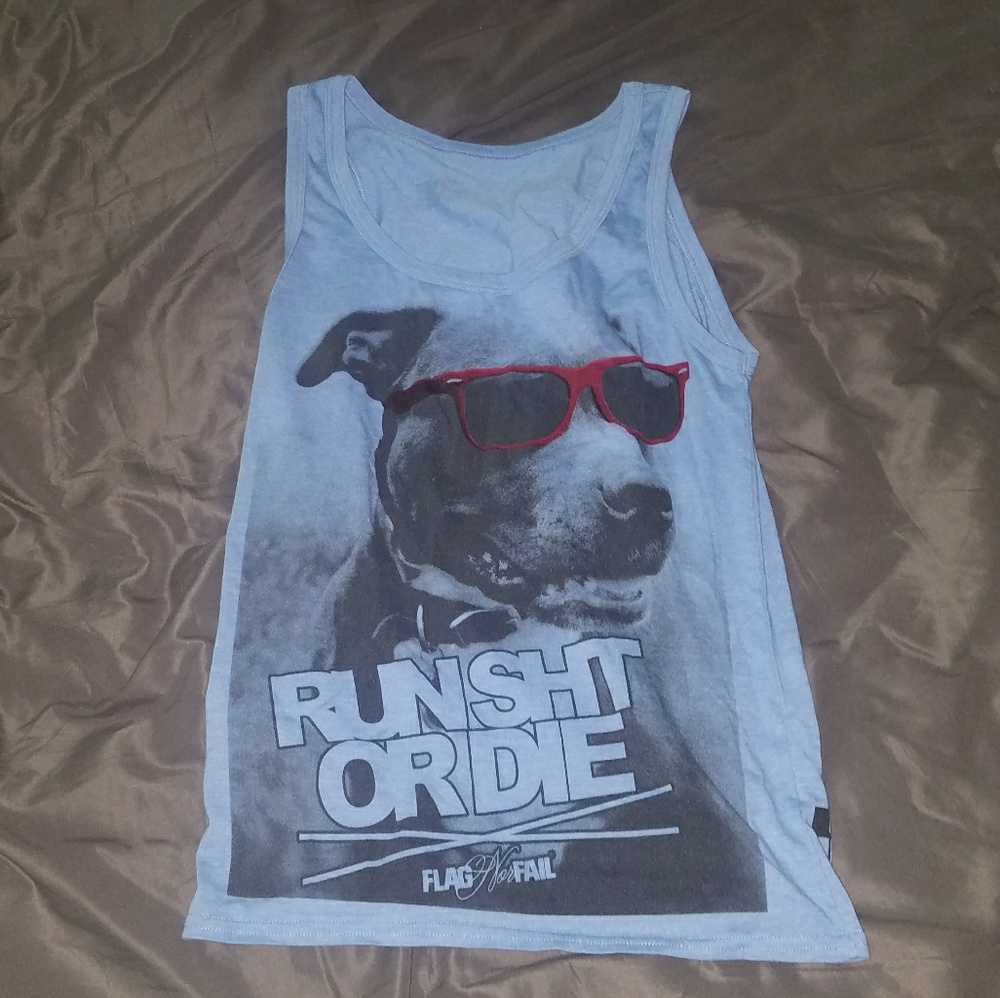 FLAG Nor Fail Small Tank Dog Pup