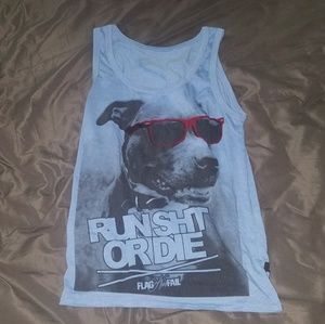 FLAG Nor Fail Small Tank Dog Pup