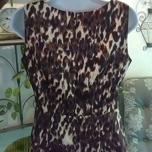 Leopard Satin Dress - Picture 4 of 4