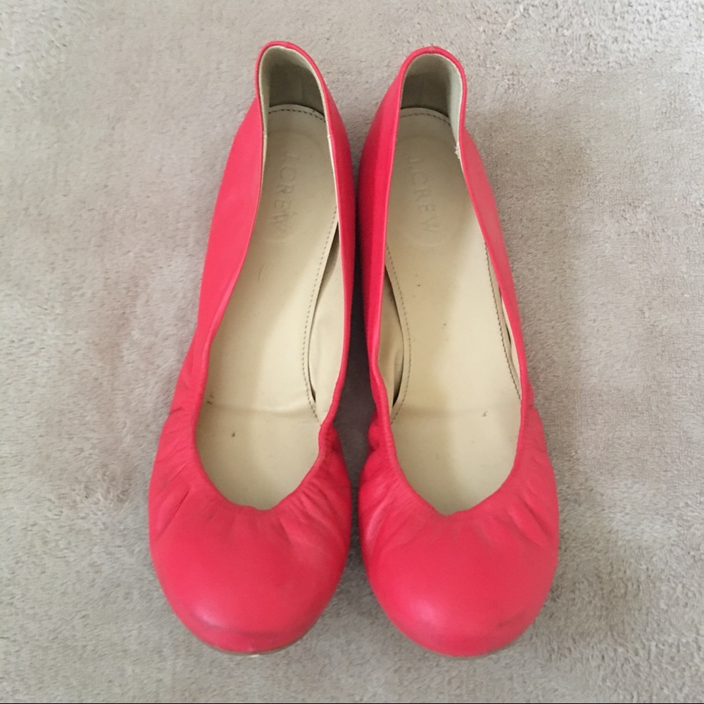 J.Crew Leather Flats 🌺 size 8