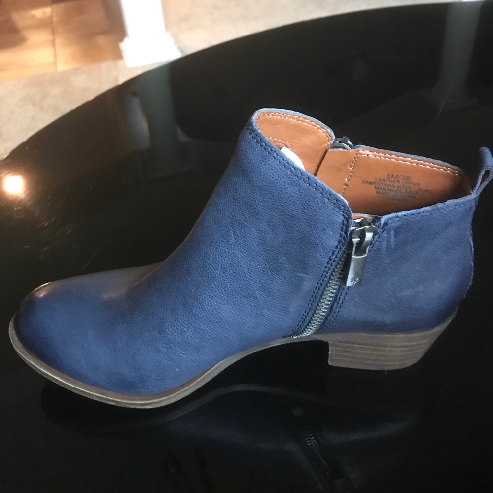 Lucky Brand - Bootie , double zipper