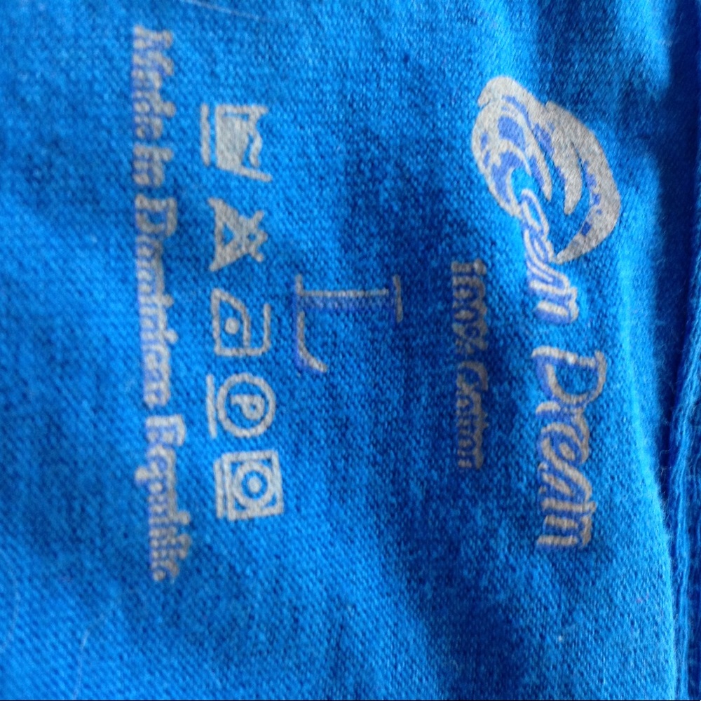 Blue punta cana tshirt - Picture 3 of 3