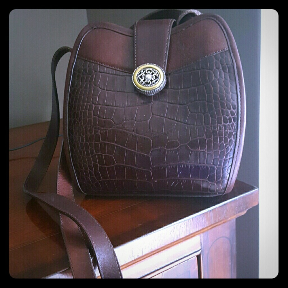 Brighton brown leather purse