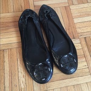 Tory Burch patent leather flats