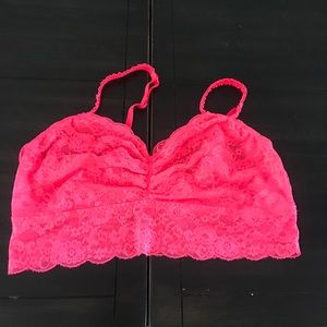 PINK bralette L