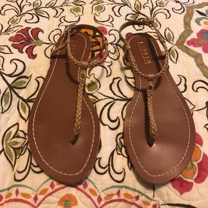 Ralph Lauren 6.5 sandals, never been worn