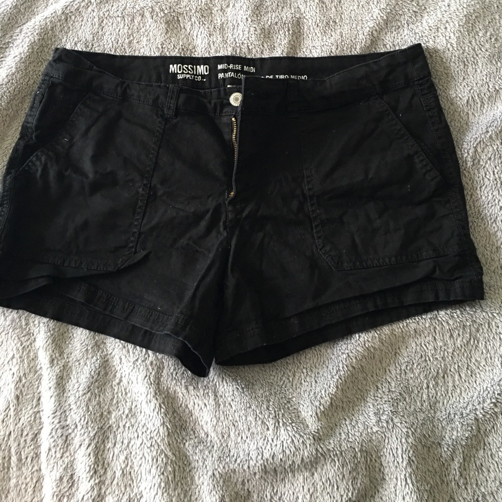 Mossimo Black shorts 3"