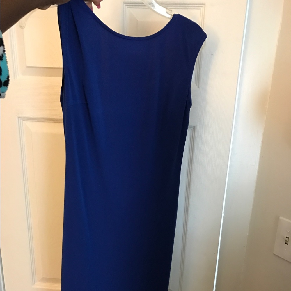 Blue wet seal open back dress size L