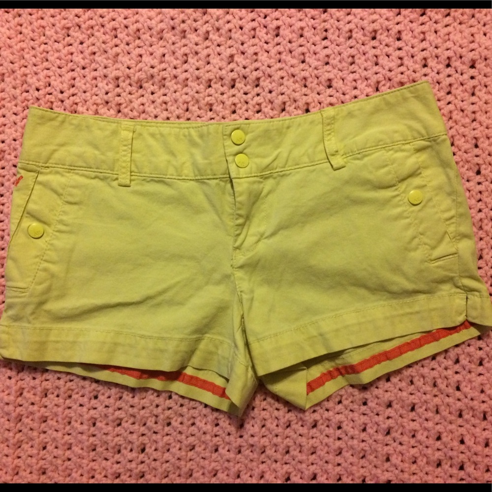 Yellow Shorts