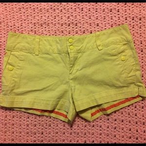 Yellow Shorts