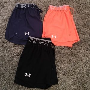 Under Armour women's shorts bundle