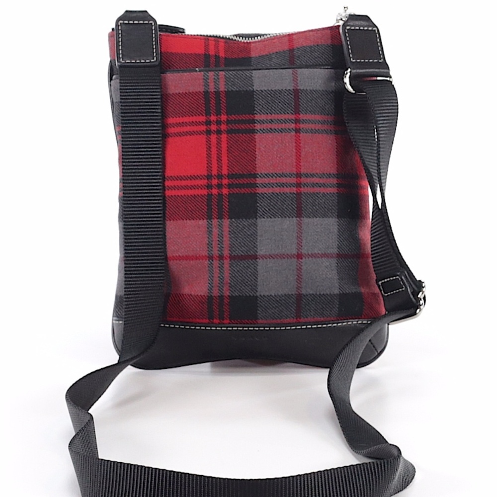 Coach Plaid Crossbody Bag