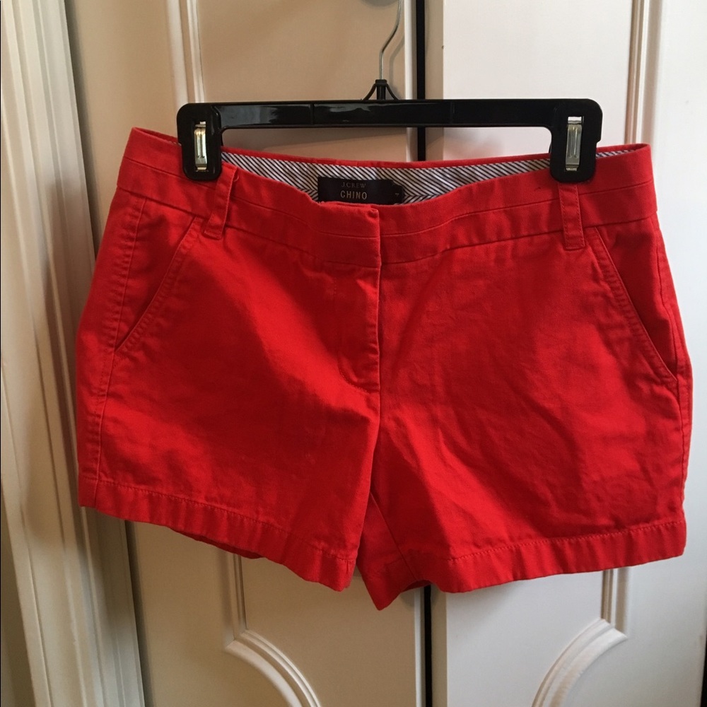 J. Crew Chino shorts size 4 EUC
