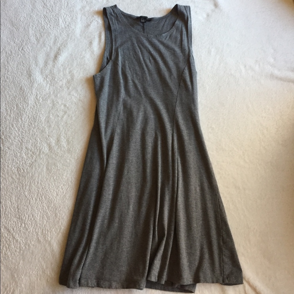 Gray Skater Dress